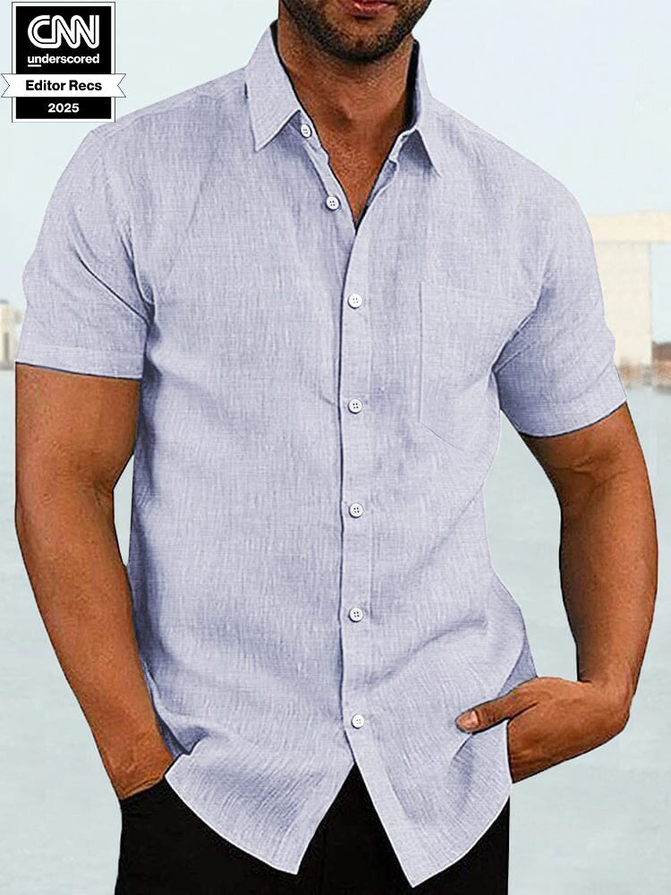 Camisa casual de manga corta