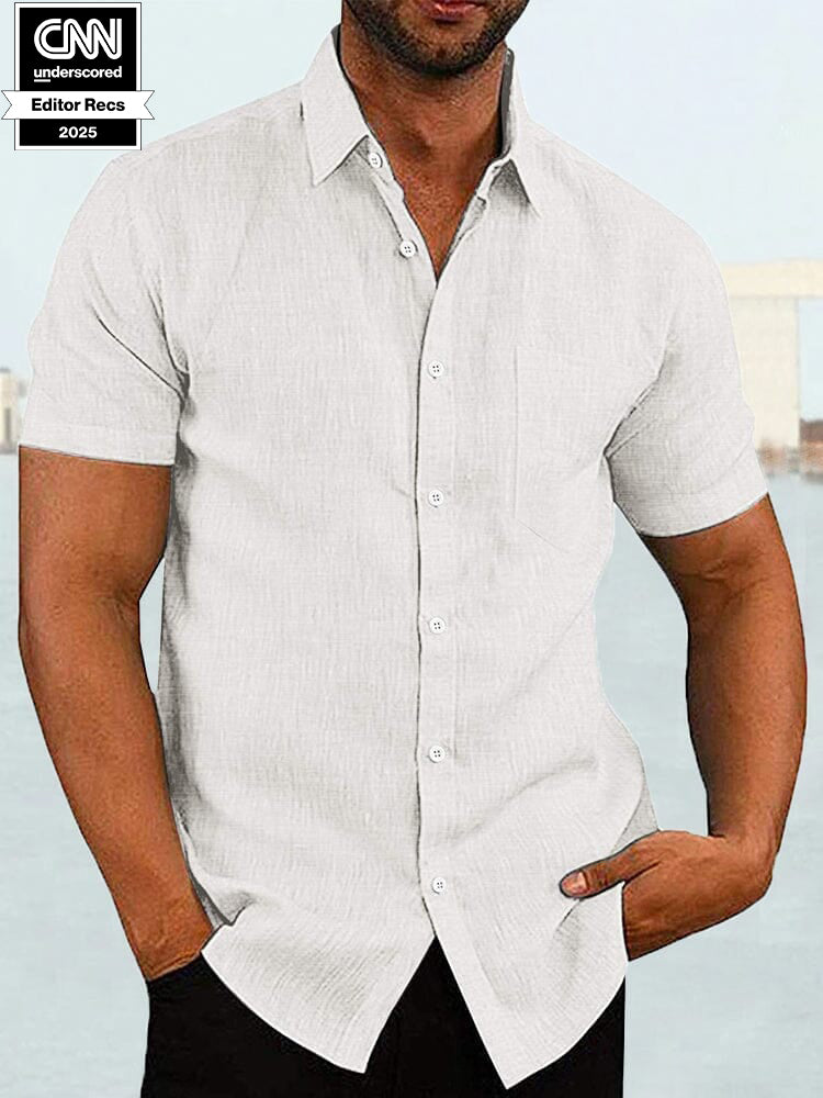 Camisa casual de manga corta