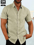 Camisa casual de manga corta