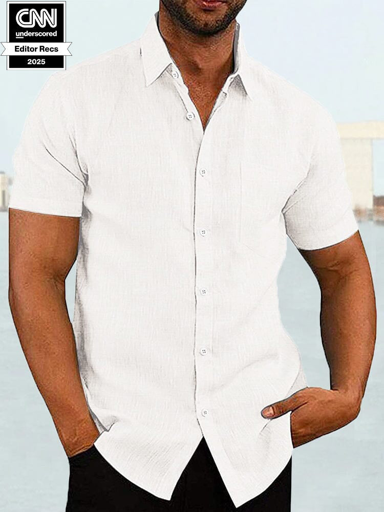 Camisa casual de manga corta