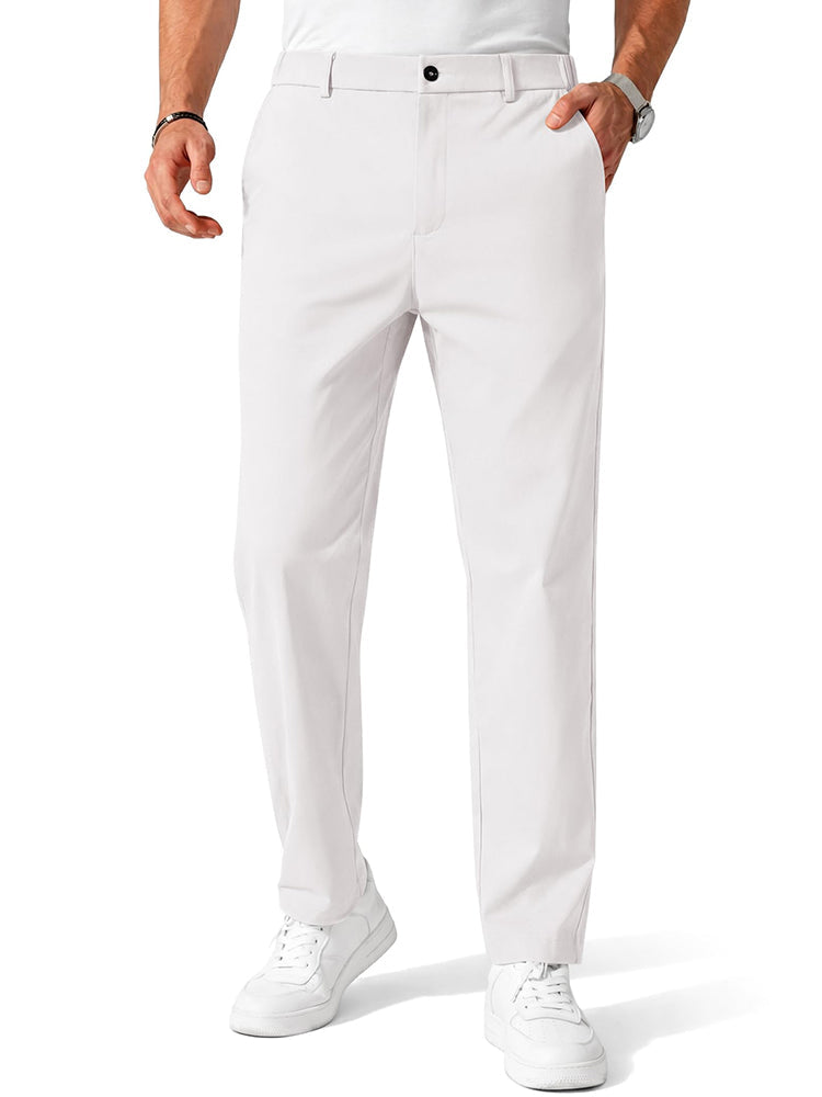 Pantalón chino elástico business casual