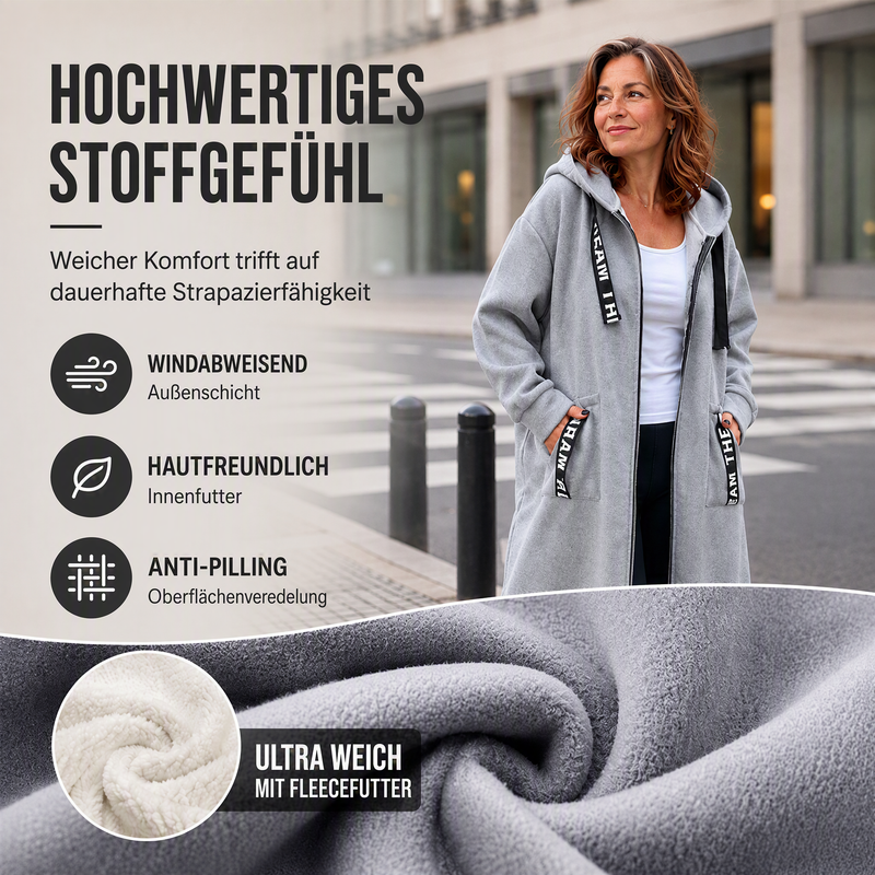 Marina - Abrigo  con Capucha Oversize