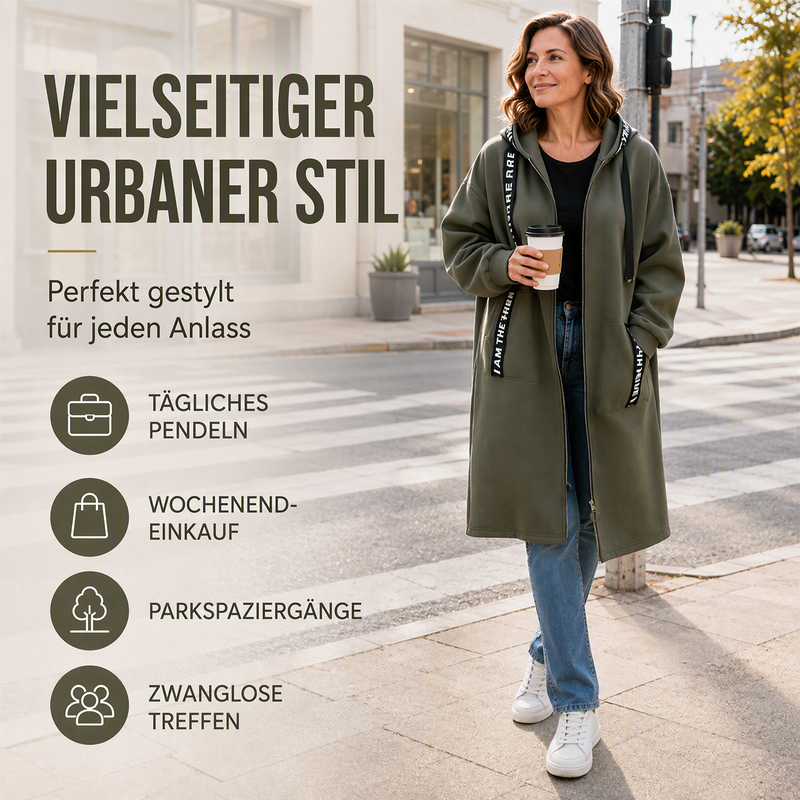 Marina - Abrigo  con Capucha Oversize