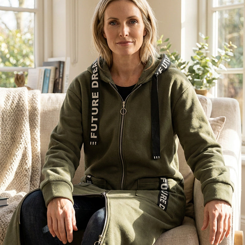 Marina - Abrigo  con Capucha Oversize