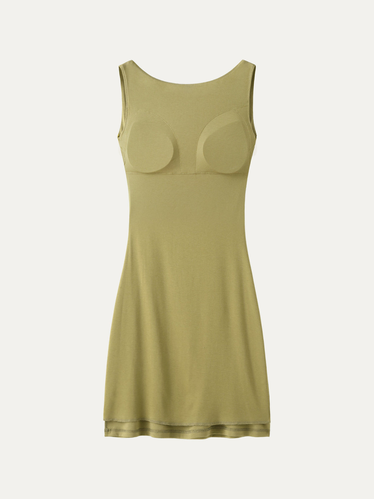 Vestido brami mini de espalda abierta sin bandas