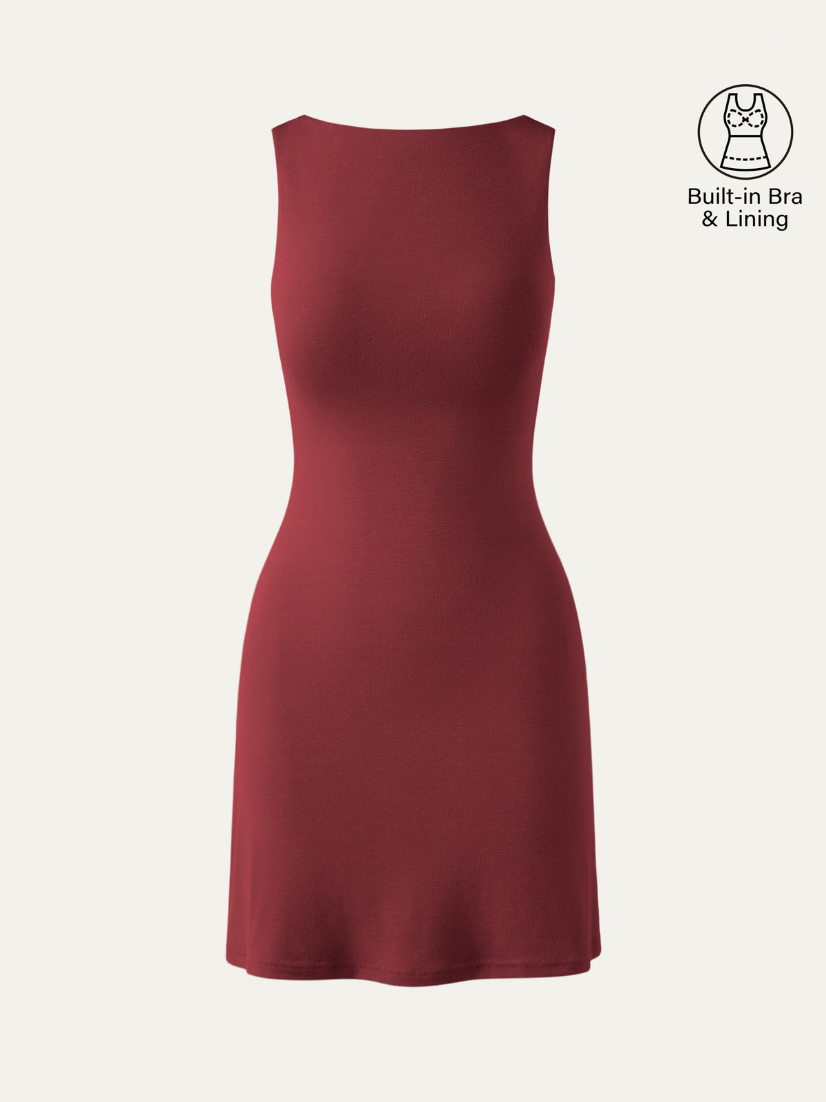 Vestido brami mini de espalda abierta sin bandas