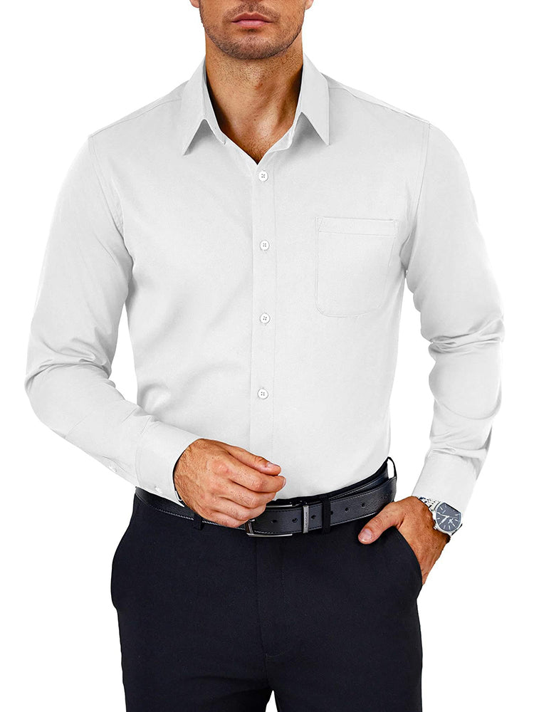 Camisa de vestir formal de botones