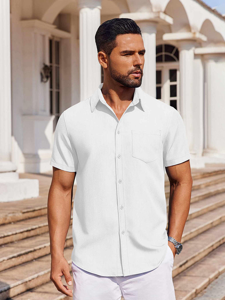 Camisa vaquera de botones casual