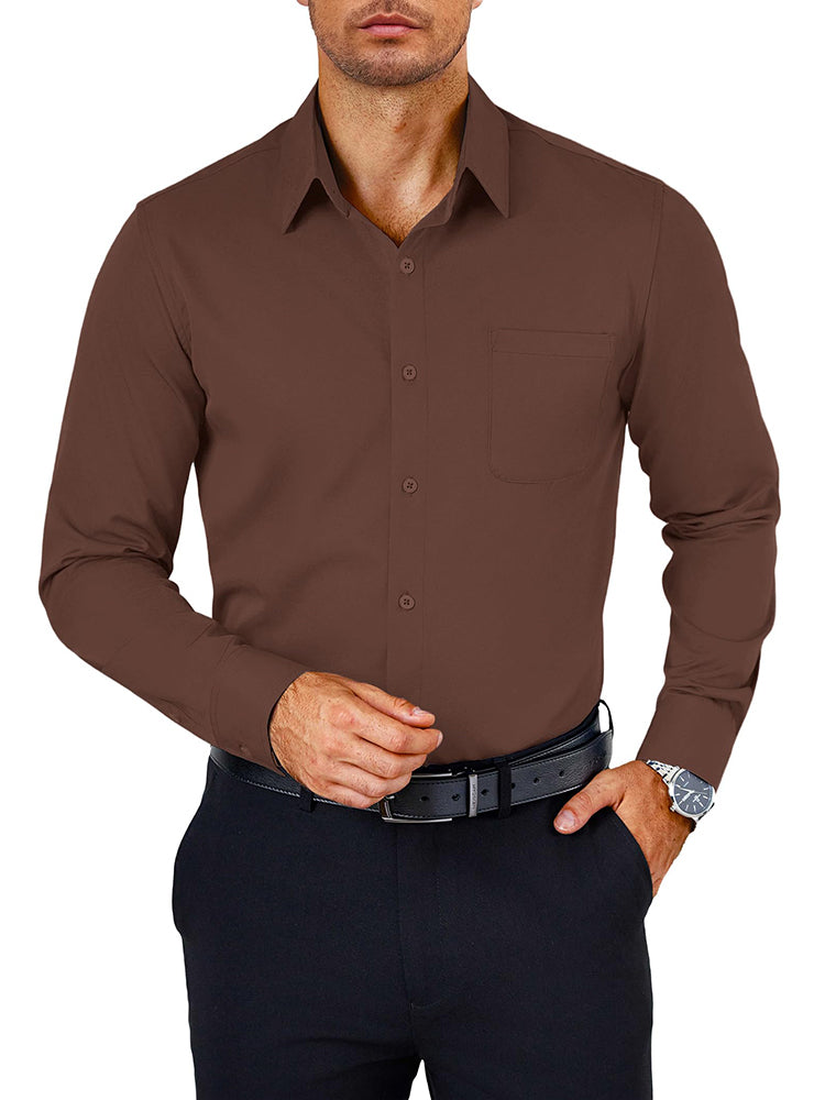 Camisa de vestir formal de botones