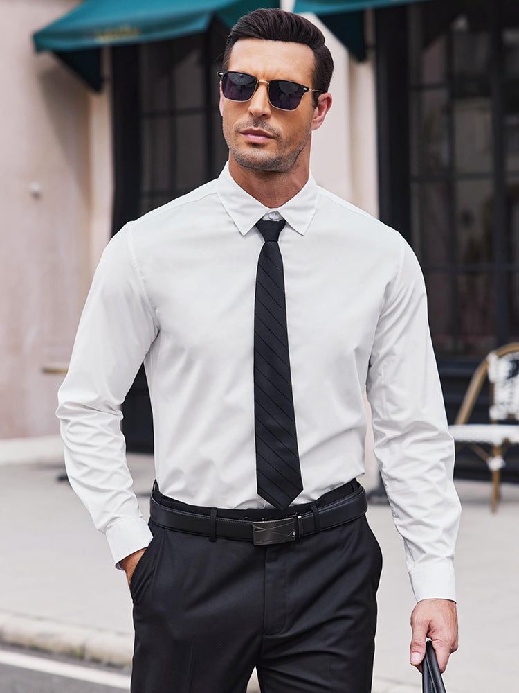 Camisa de vestir casual de botones