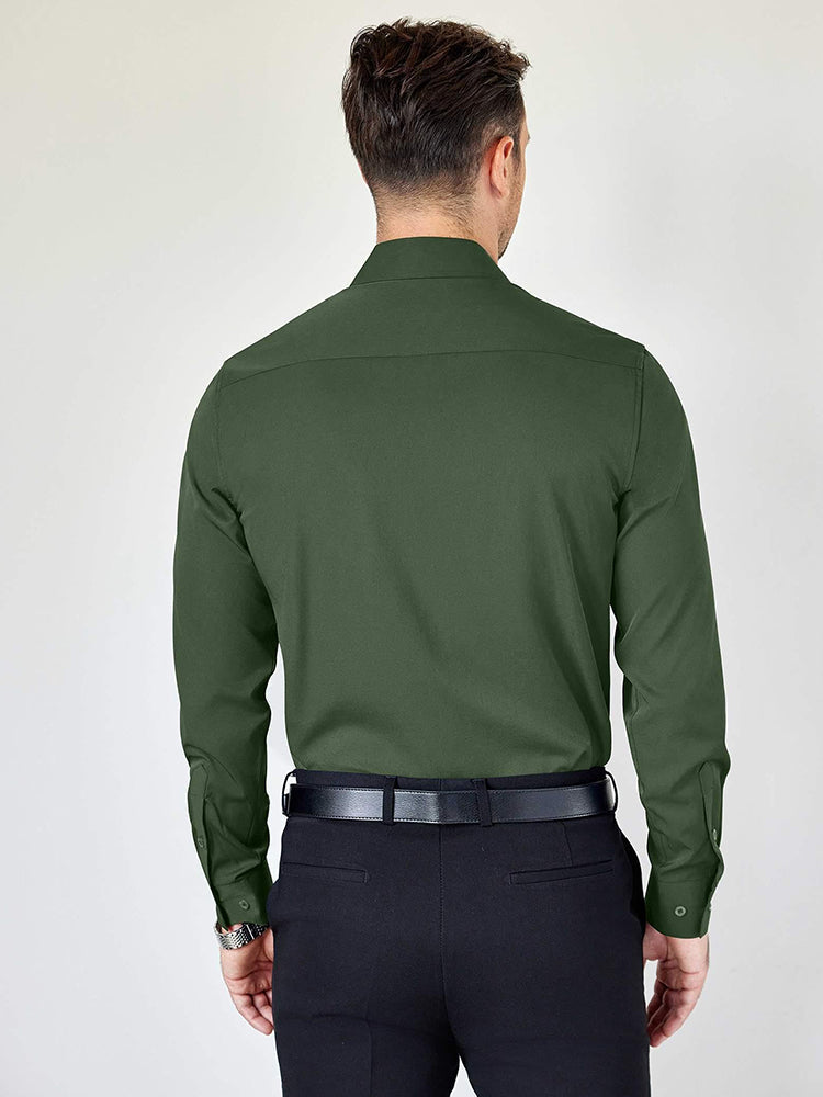 Camisa de vestir formal de botones