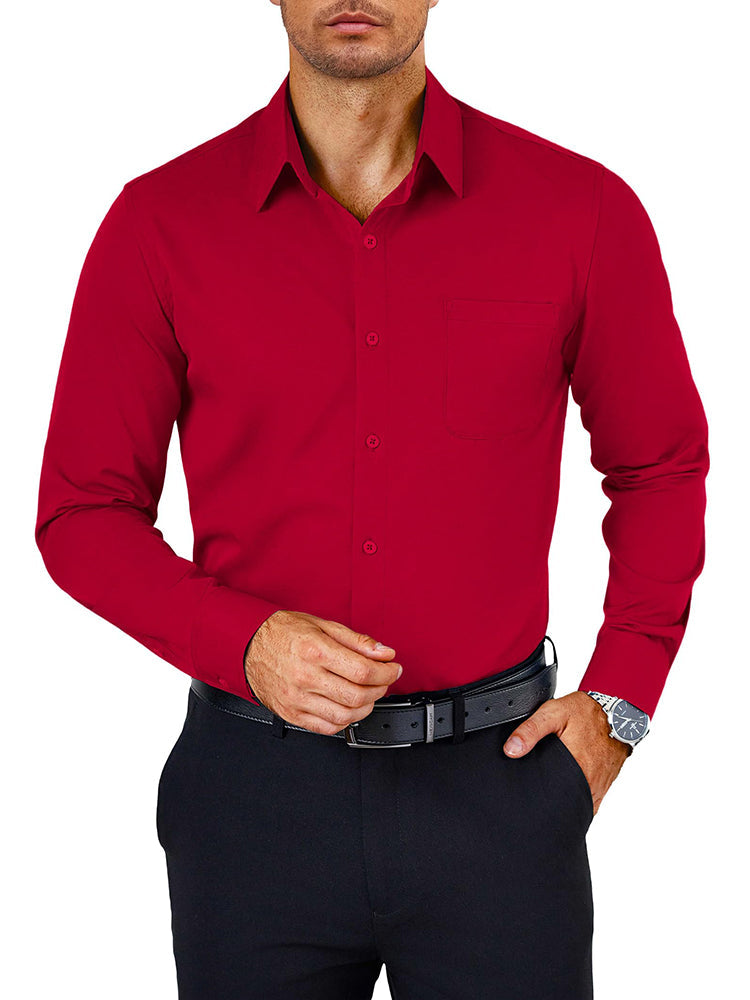 Camisa de vestir formal de botones