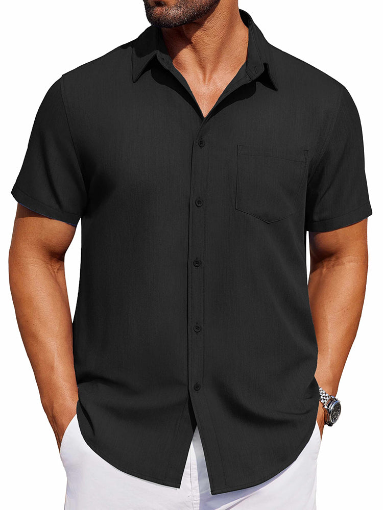 Camisa vaquera de botones casual