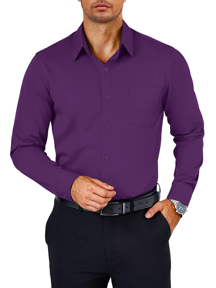 Camisa de vestir formal de botones