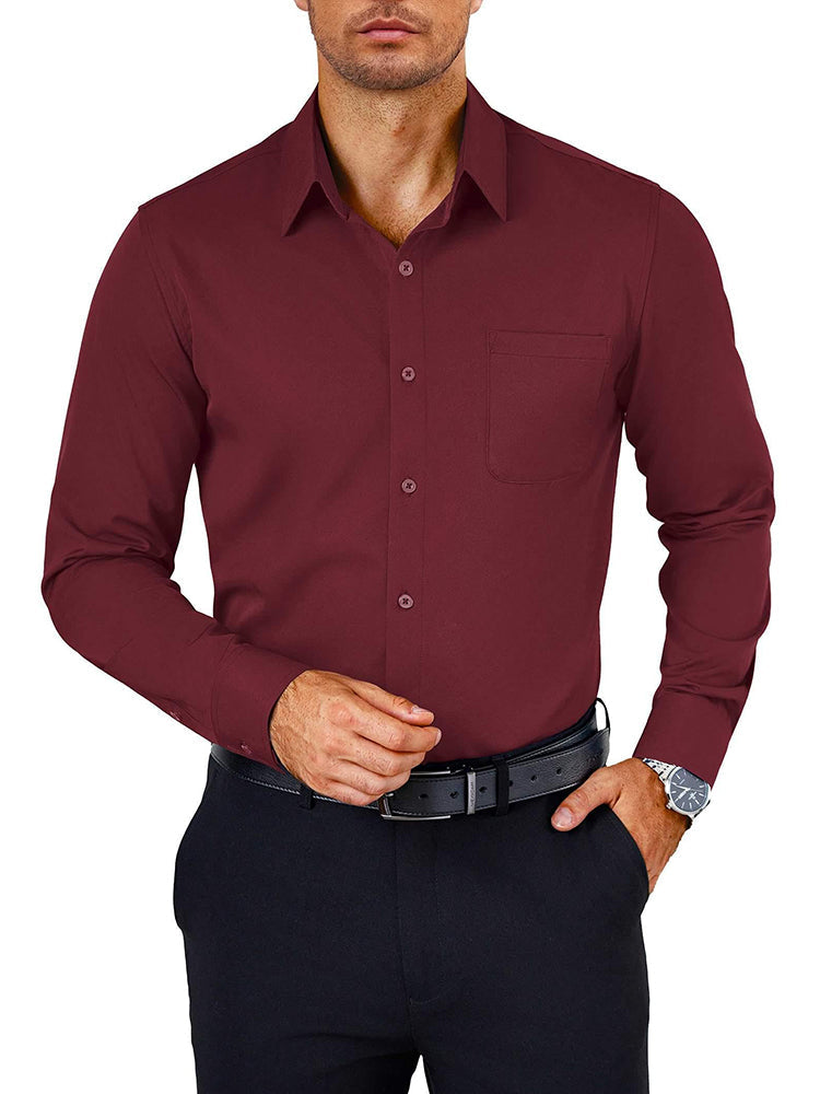 Camisa de vestir formal de botones