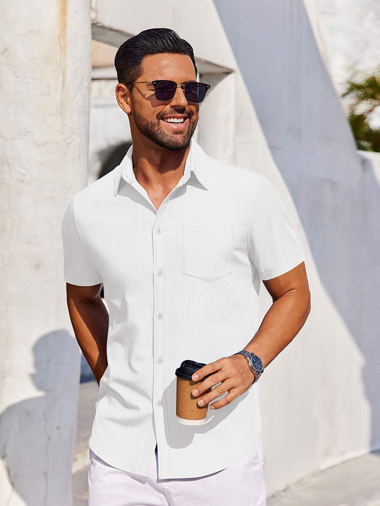 Camisa vaquera de botones casual
