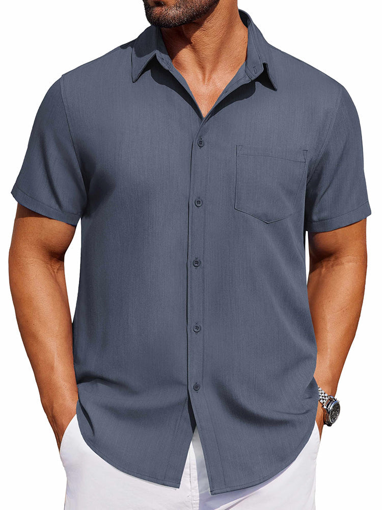 Camisa vaquera de botones casual