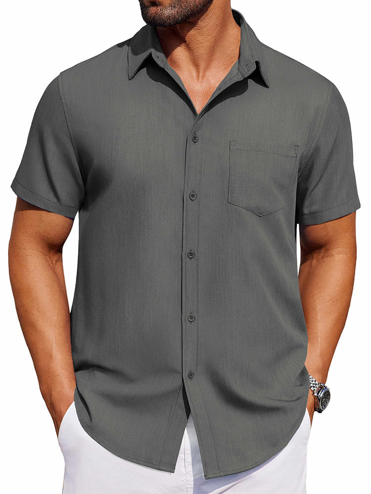 Camisa vaquera de botones casual