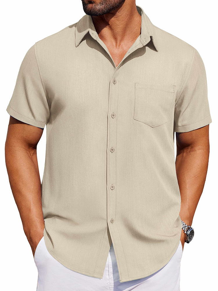 Camisa vaquera de botones casual