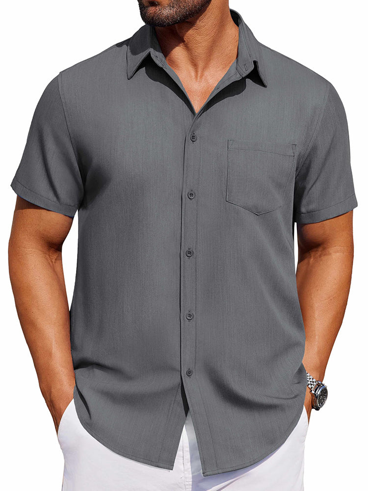 Camisa vaquera de botones casual