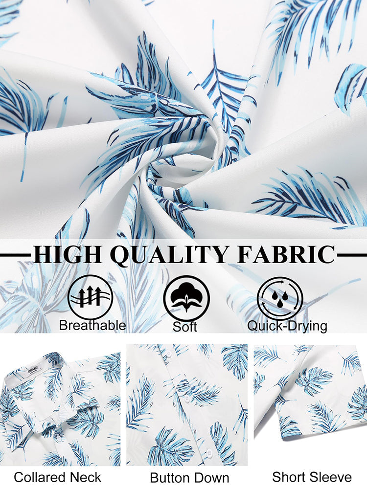 Camisa hawaiana estampada casual
