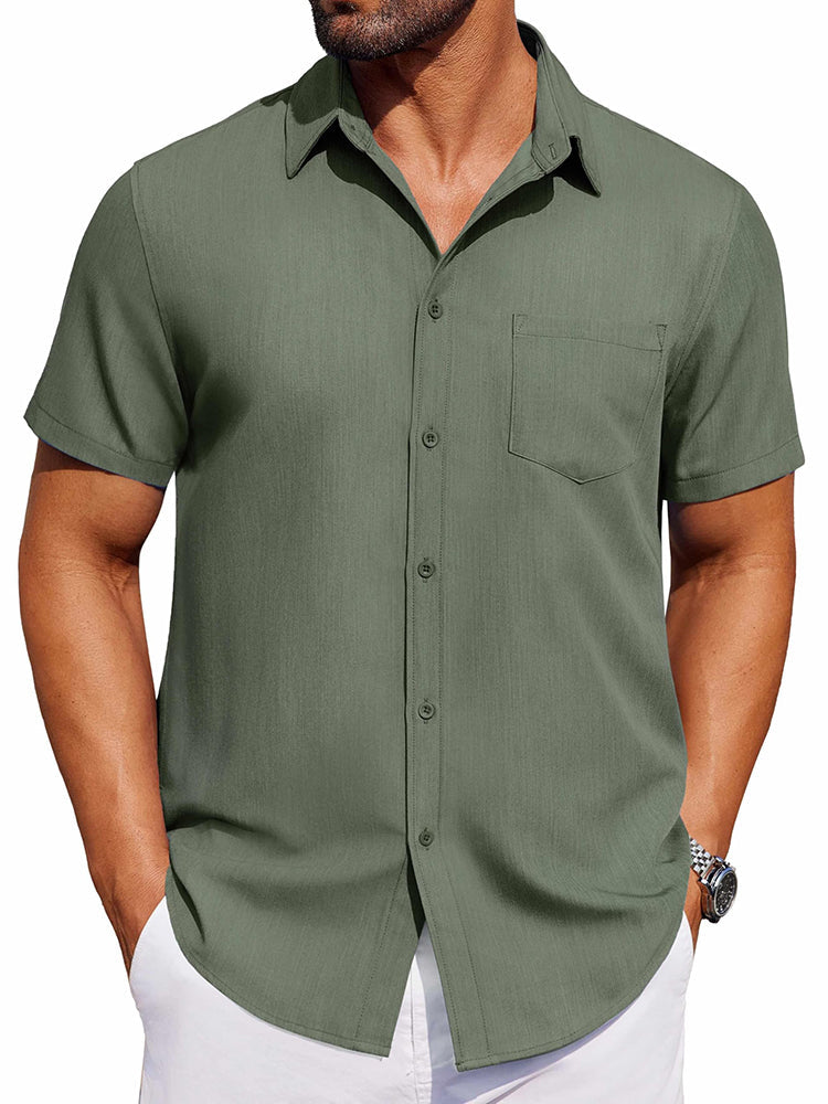 Camisa vaquera de botones casual