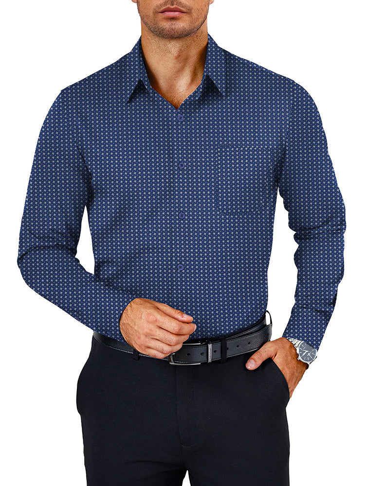 Camisa de vestir formal de botones