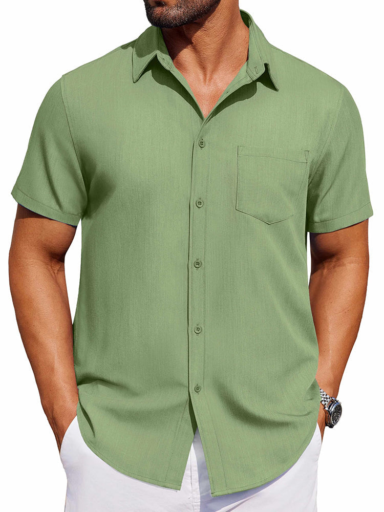 Camisa vaquera de botones casual