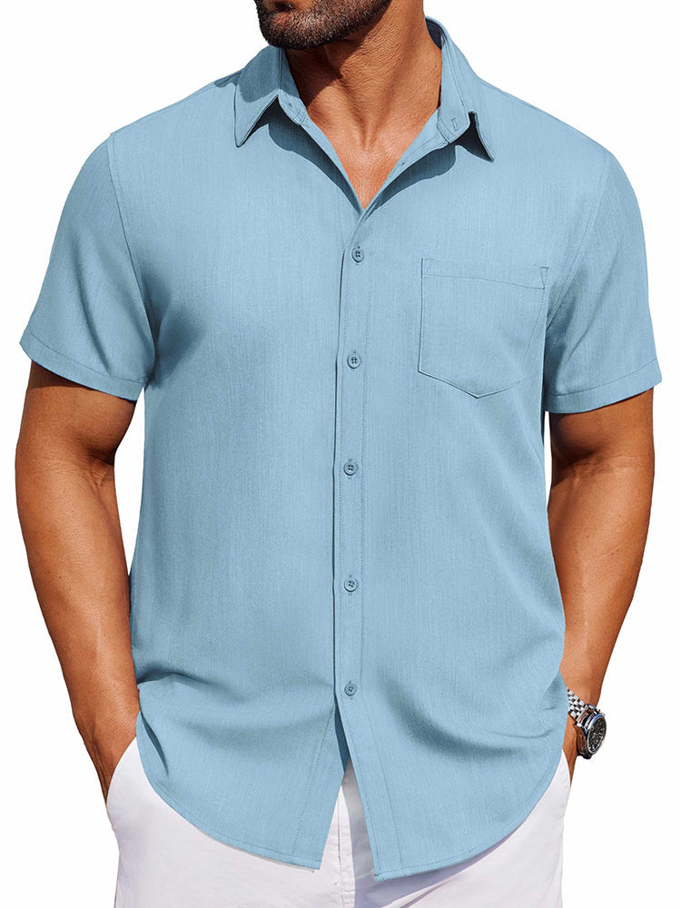 Camisa vaquera de botones casual
