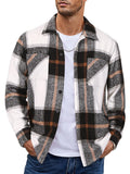 Camisa de franela a cuadros cómoda