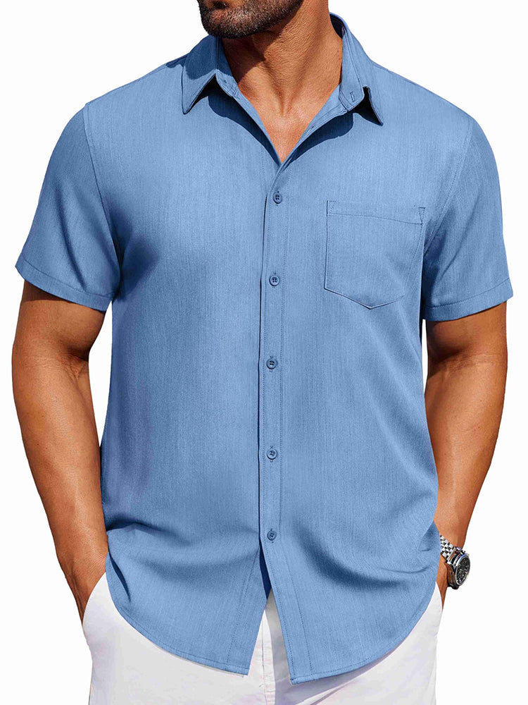 Camisa vaquera de botones casual