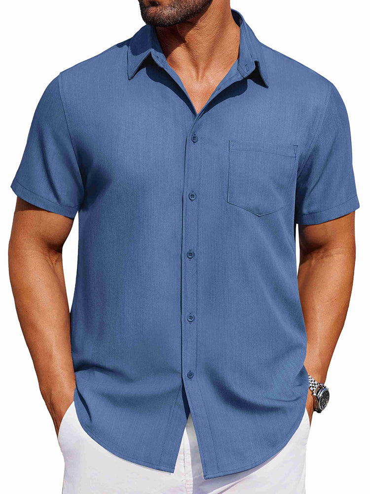 Camisa vaquera de botones casual