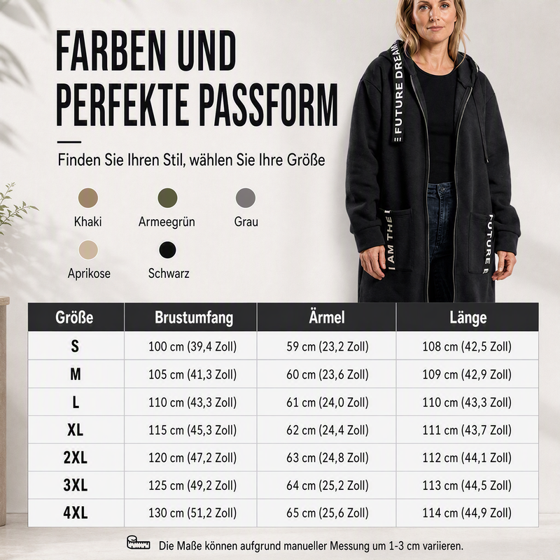 Marina - Abrigo  con Capucha Oversize