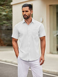 Camisa sencilla de botones casual