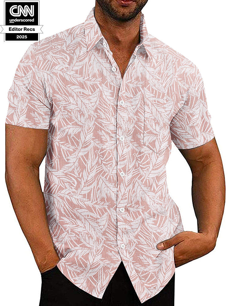 Camisa casual de manga corta