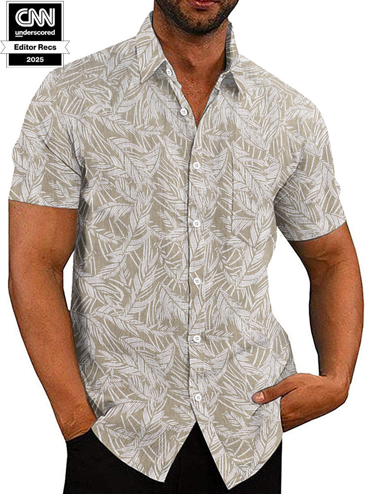 Camisa casual de manga corta