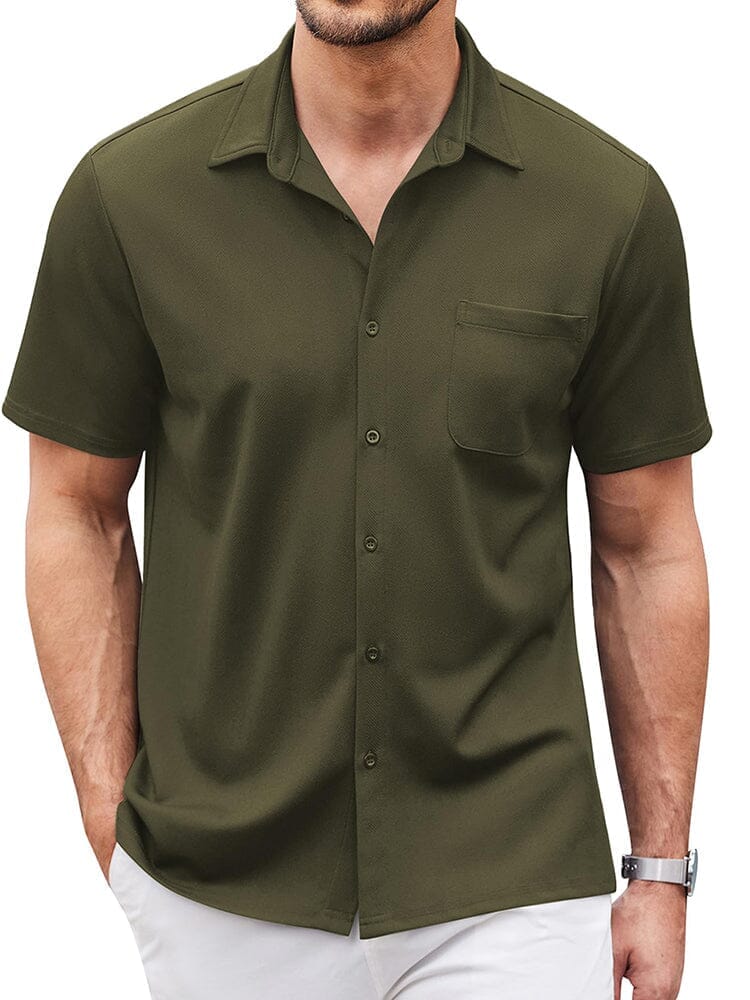Camisa de botones casual de corte regular
