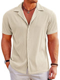 Camisa transpirable de solapa casual
