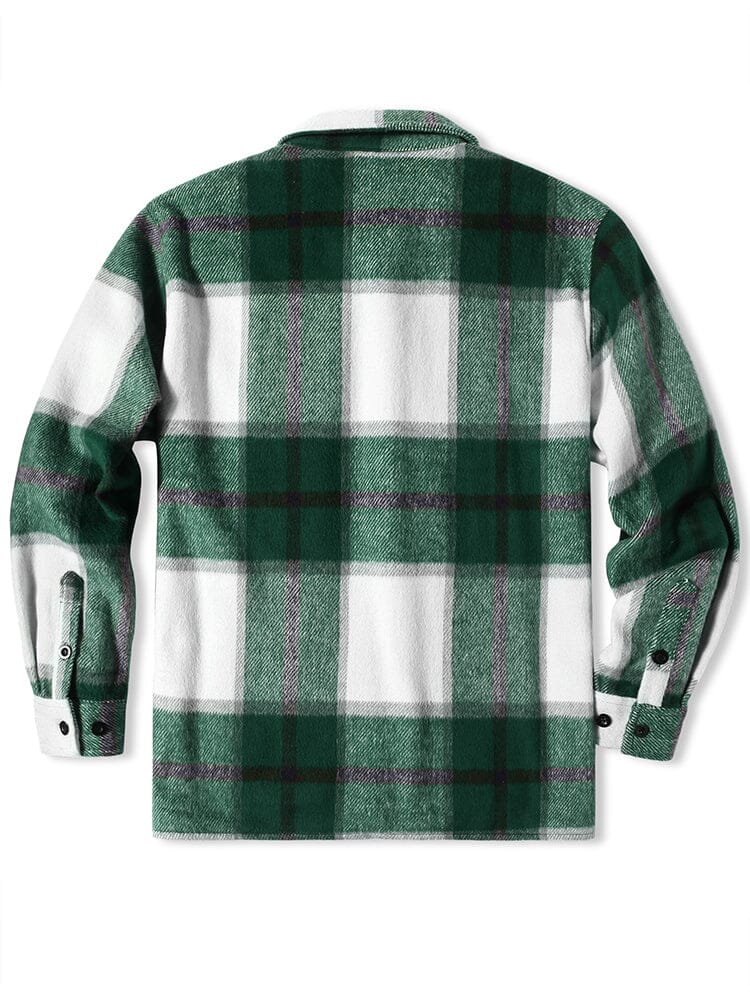 Camisa de franela a cuadros cómoda