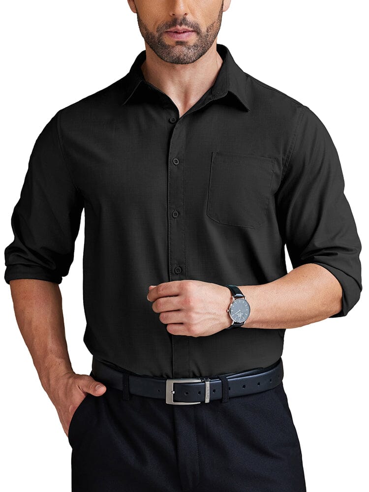 Camisa de negocios antiarrugas