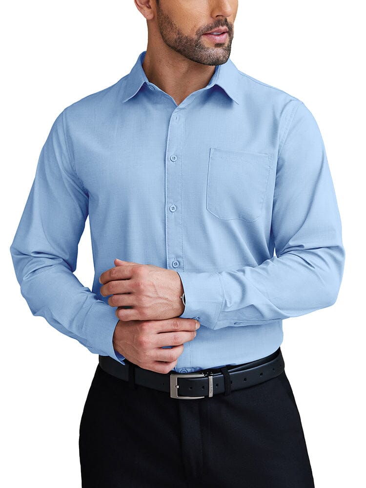 Camisa de negocios antiarrugas