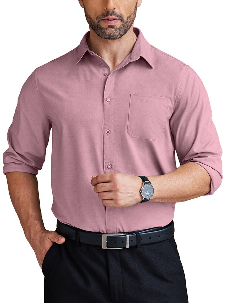 Camisa de negocios antiarrugas