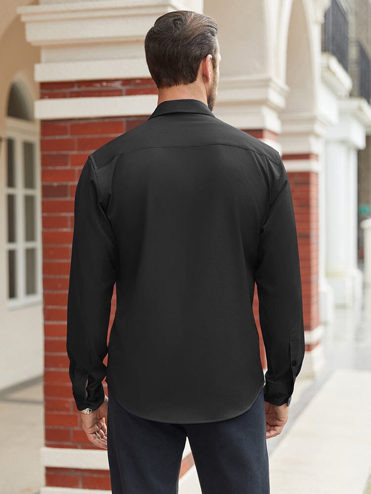 Camisa formal de negocios de corte regular
