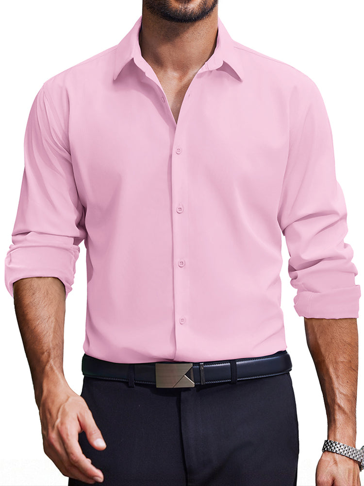 Camisa formal de corte regular