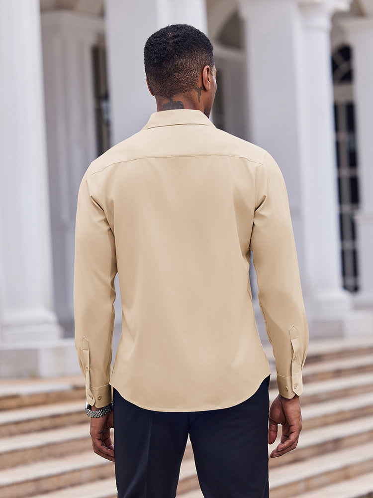 Camisa formal de corte regular