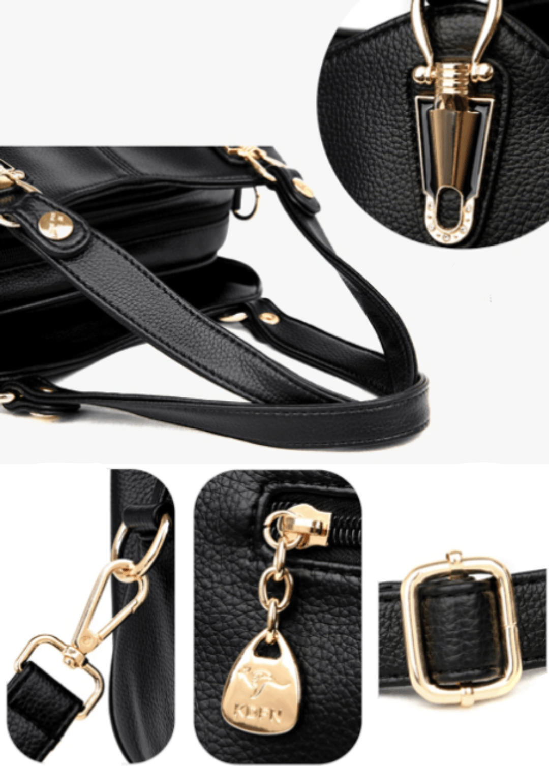 Bolso de piel Uiva