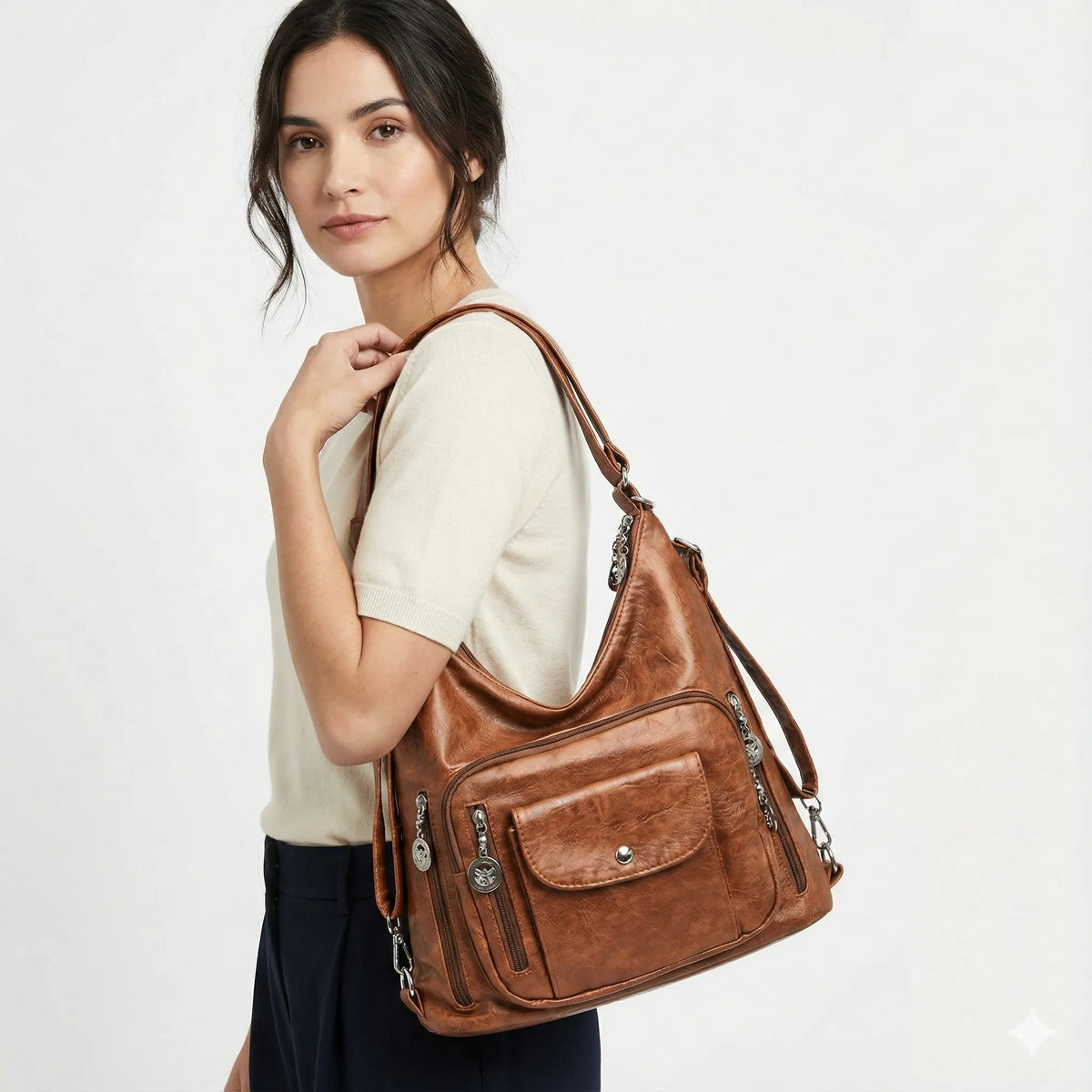 Mochila de piel Lim