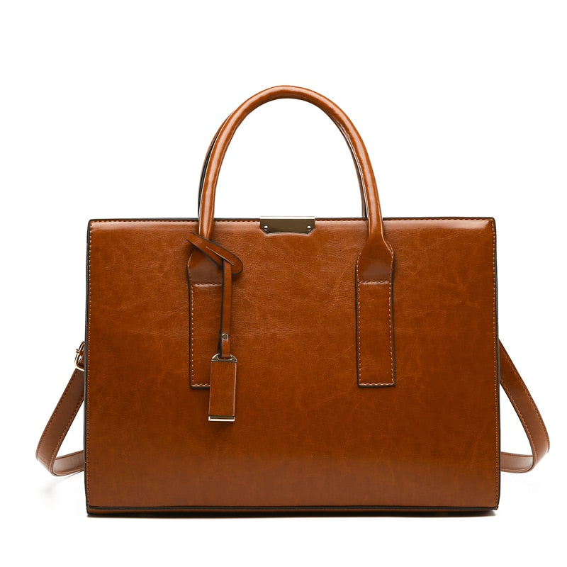Set de bolso y 2 carteras de piel Zayna