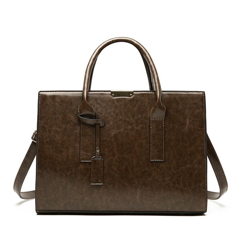 Set de bolso y 2 carteras de piel Zayna