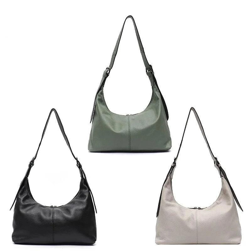 Bolso bandolera de piel Agatha